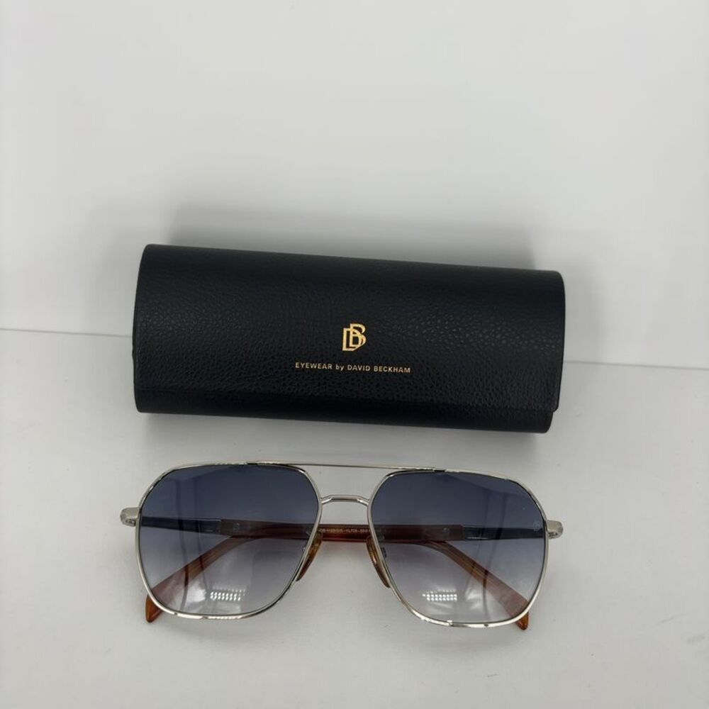 David Beckham Blue Lense Sunglasses